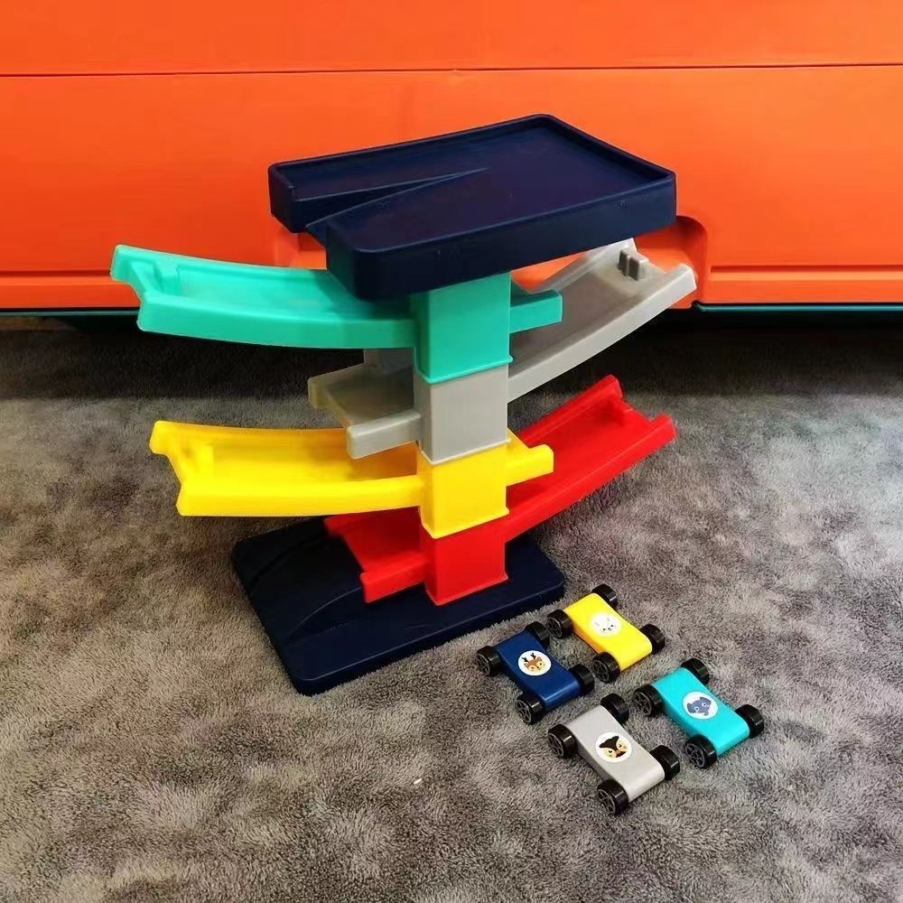 5 층, 4 개의 트랙, 4 개의 트롤리 [스티커 보내기]]