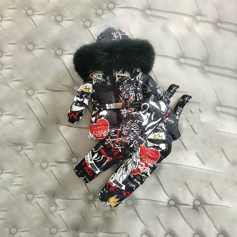 Oblačila za dojenčke in deklice: puhovke za fantke in deklice, odebeljene puhovke za otroke, jakne in kombinezoni_voghion.com