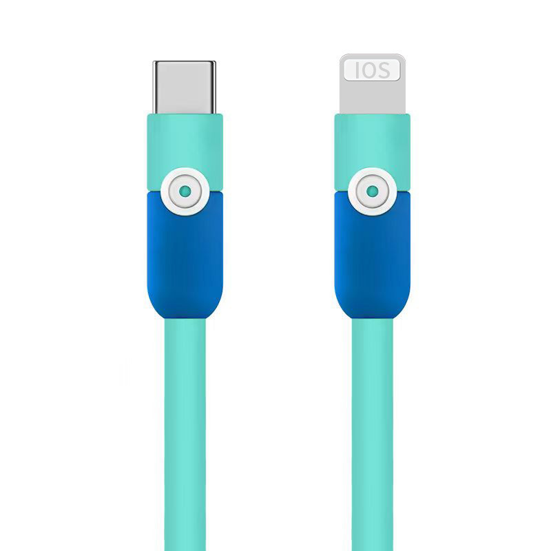 青さんのデータケーブルはアップルの7-14安卓華為type c携帯電話を適用して6a大電流充電ケーブルを充電する|undefined