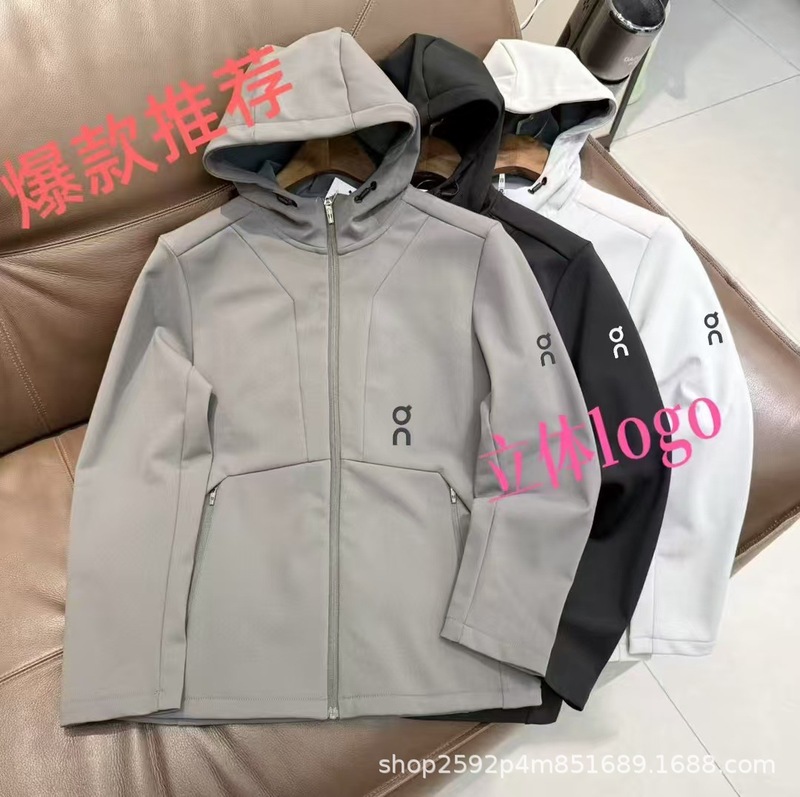 昂跑ON男女防泼水电商春秋加绒运动外套户外保暖软壳冲锋衣防风|undefined