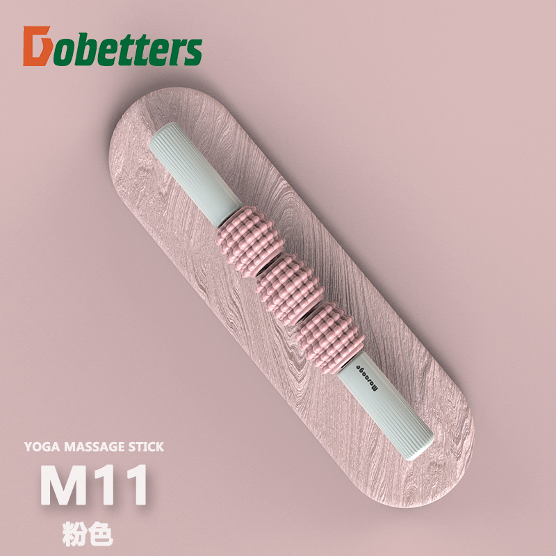 M11-Muscle 마사지 스틱-라이트 핑크