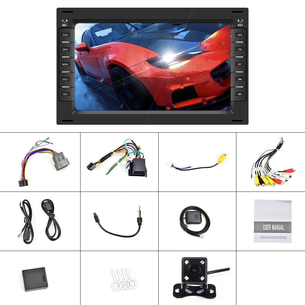 Подходит для Volkswagen Passat/Lingyu/Polo/Polo7 - навигация Android 13.0 7 дюймов с видом заднего изображения все-в-одном