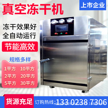 冻干机真空冷冻干燥机设备加工大型草莓水果蔬菜肉类宠物燕窝商用