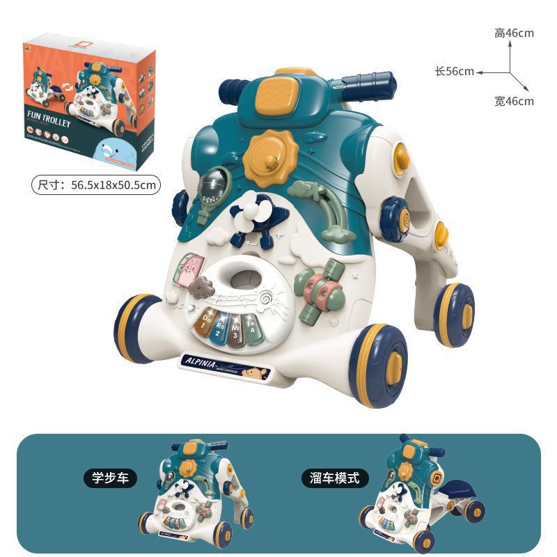 2 in 1 라이딩 다기능 워커-그린