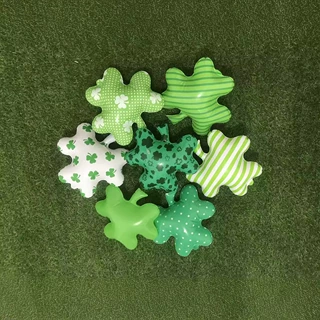 PVC充气三叶草 幸运草 PVC充气树叶 花草小玩具