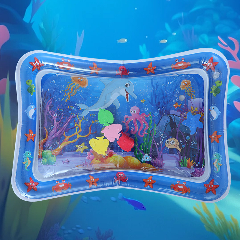Alfombrilla de hielo Juguetes de rastreo para bebés Alfombrilla de agua para aprender a trepar Alfombrilla de escalada para bebés para niños Alfombrilla de agua Alfombrilla de raqueta inflable marina