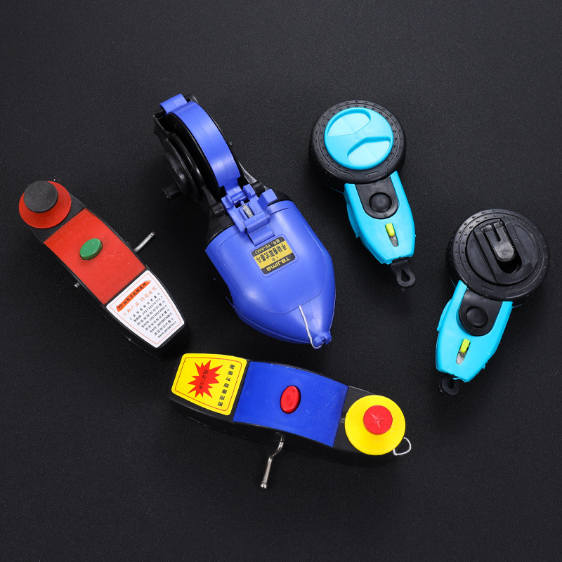 Las ventas de la fábrica de plástico Cubo de tinta de carpintería Cubo de tinta manivela edificio de medición herramienta de trazado pegamento Cubo de tinta