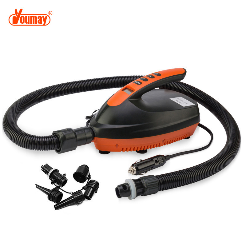 Electric Air Pump for SUP Paddle Board, Fast Inflation 12V Car Electric Pump