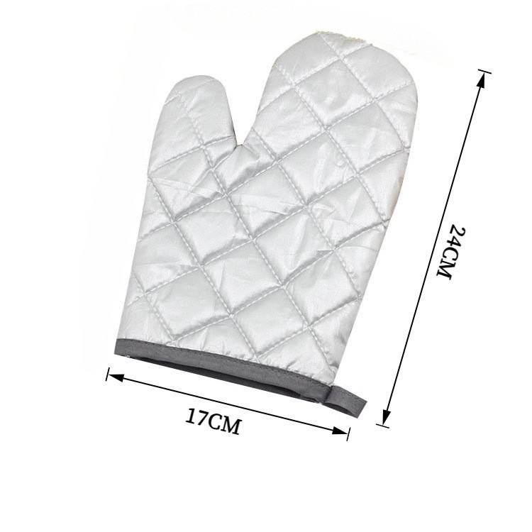 Fábrica directa personalizada muestra horno de microondas especial de alta temperatura cocina guantes de aislamiento de alta temperatura guantes resistentes a altas temperaturas