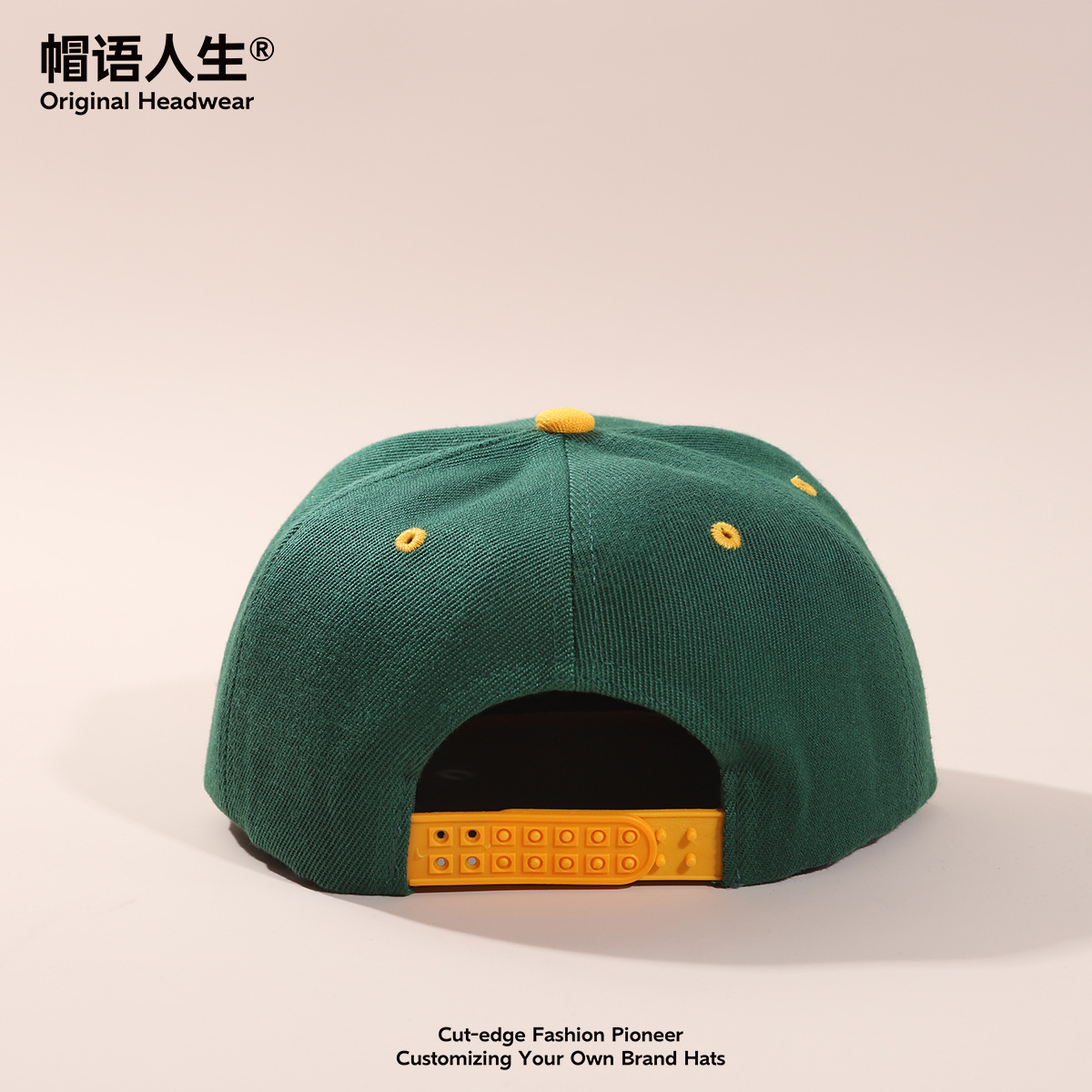 Sombreros transfronterizos Europeos y estadounidenses bordados estereoscópicos bordados ping-pong sombrero snapback sombrero de béisbol acrílico logotipo personalizado