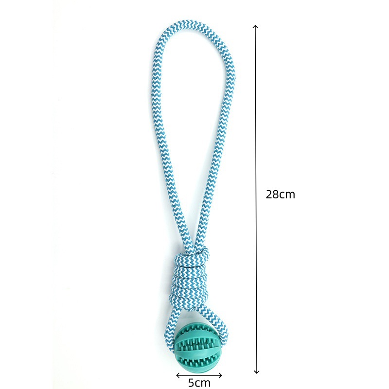 매듭손잡이 누수볼 블루 [28cm]