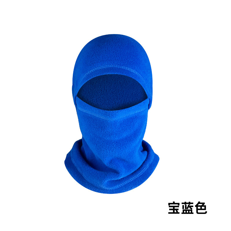 冬骑行保暖面罩多功能脖套防风帽滑雪头套摇粒绒加绒内胆套头围脖|undefined