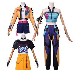 越境新製品 K-POP 女子グループ K-POP ハンターウィッチ コスチューム ルミミラゾイ コスプレ衣装
