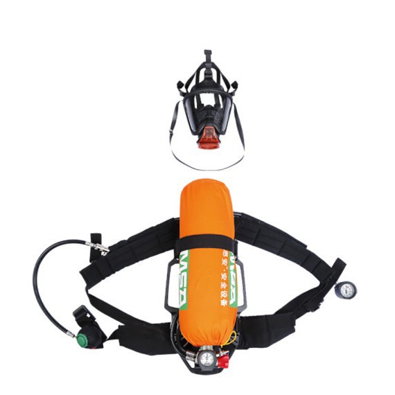 梅思安10165420 AX2100正压式空气呼吸器6.8L碳纤瓶气瓶带表30MP