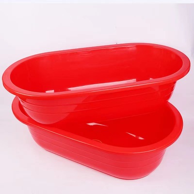goods in stock PE Tempered Plastic household thickening bathtub adult enlarge breed wholesale