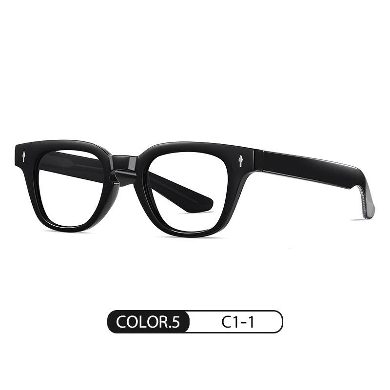 Placa anti-azul gafas de luz S31110 moda hombres y mujeres de las mismas gafas de sol redondas retro gafas de sol polarizadas europeas y americanas