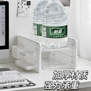 Desktop File Storage Rack Office Multi-Layer Paper File Rack Workstation Layered Storage Rack Bookshelf
