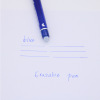 Erasable erase pen, wear-resistant black gel pen