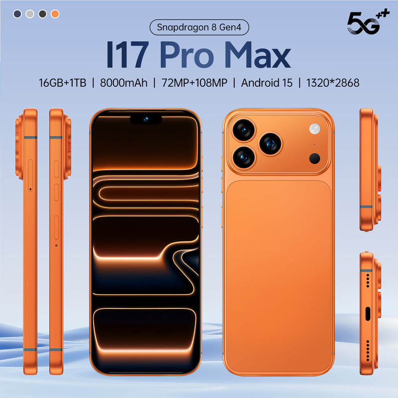 I17Pro Max Cross-Border Mobile Phone 7.3inch Incell Screen 3+32Gb True 4g Android Foreign Trade Smartphone