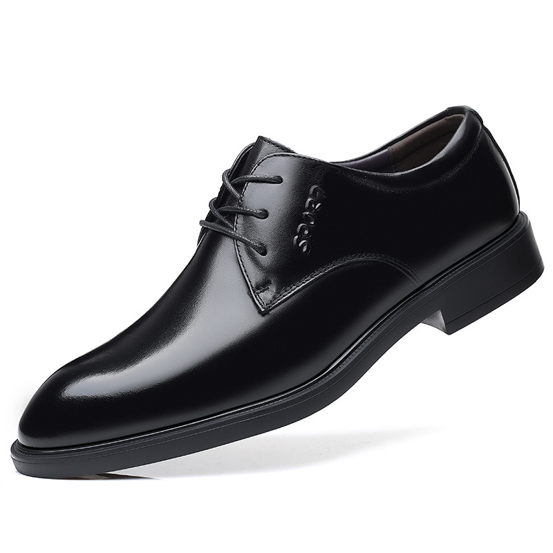 Chaussures homme en cuir véritable - Ref 3445792 Image 6