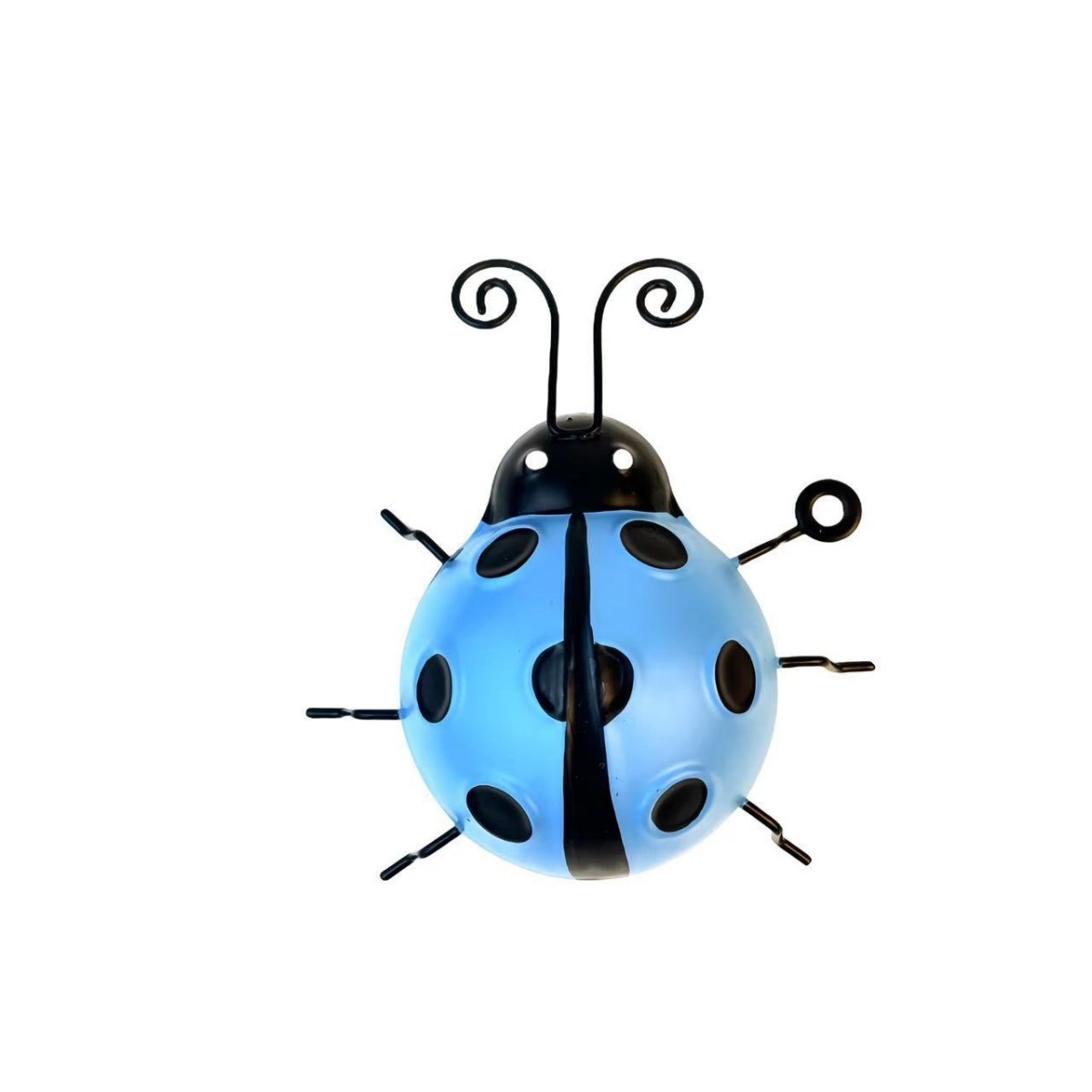 Three-dimensional Iron Ladybug Wall Art Hanging Decoration_voghion.com