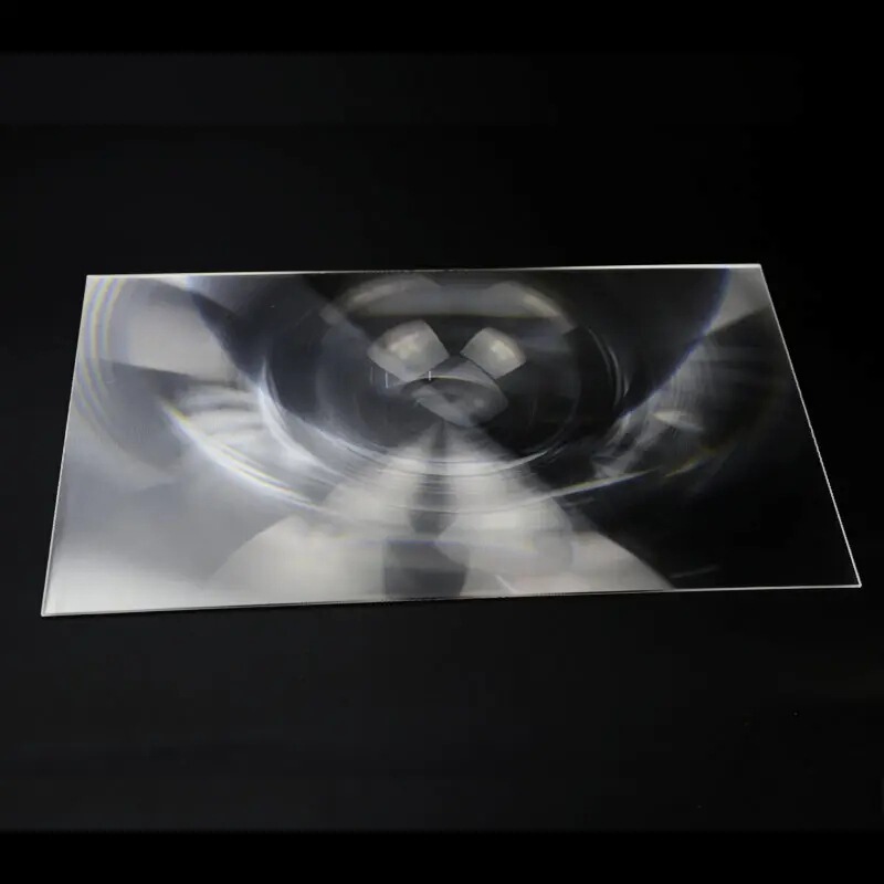 Multi-Size Rectangular Fresnel Lens Acrylic Pmma Magnifying Glass Visual Optical Lens Gyx