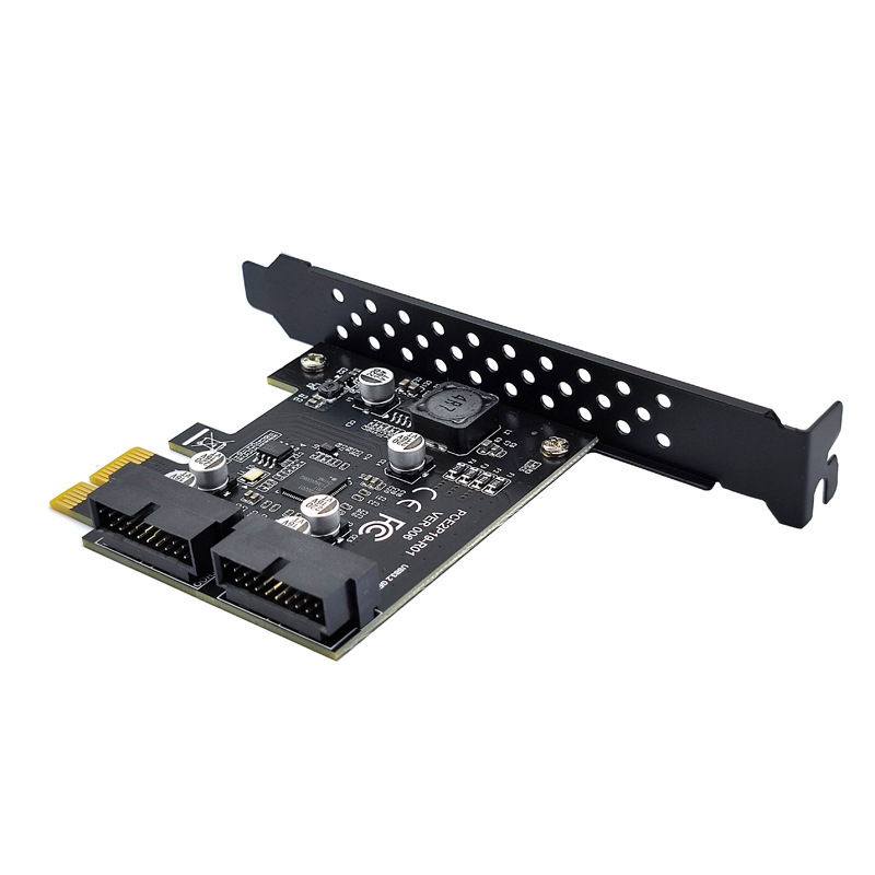 Usb3.2フロントgen1拡張カードデュアルポート19pinアダプタrenesas第3世代マスターd720201|undefined