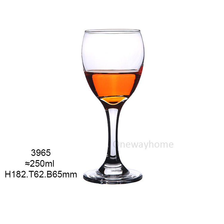레드와인잔 약 252ml - 3965/7호 (48의 배수로 섭취해주세요)