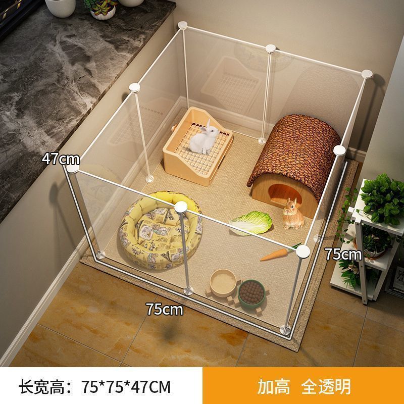 荷兰猪笼子新式家用大号室内专用豚鼠兔子窝别墅房子宠物柜笼围栏|undefined