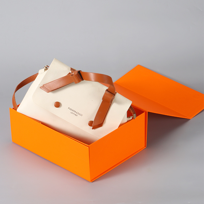 Embalaje de fábrica caja plegable caja dura portátil caja de flip caja de regalo de gran tamaño caja de imán caja de regalo en stock