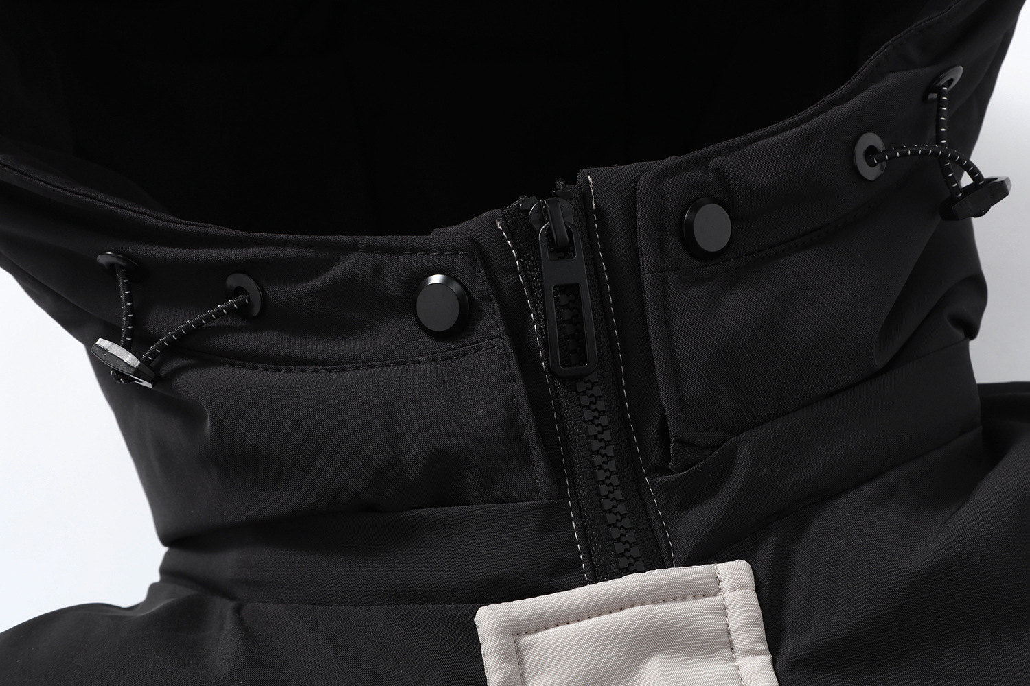 Color blocked down for men, mid o long winer clohing, new fashion, personaliy, rend, ho selling men's coon_voghion.com