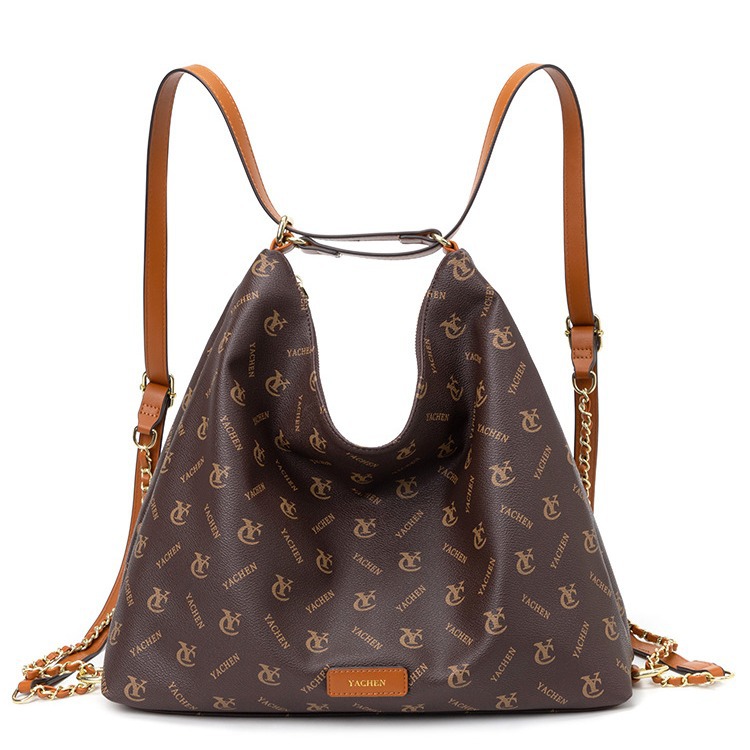 Neue diagonale Umhängetasche aus Leder mit großem Fassungsvermögen, modischer einzelner Schultergriff, leichte Tragetasche, variabler Rucksack_voghion.com