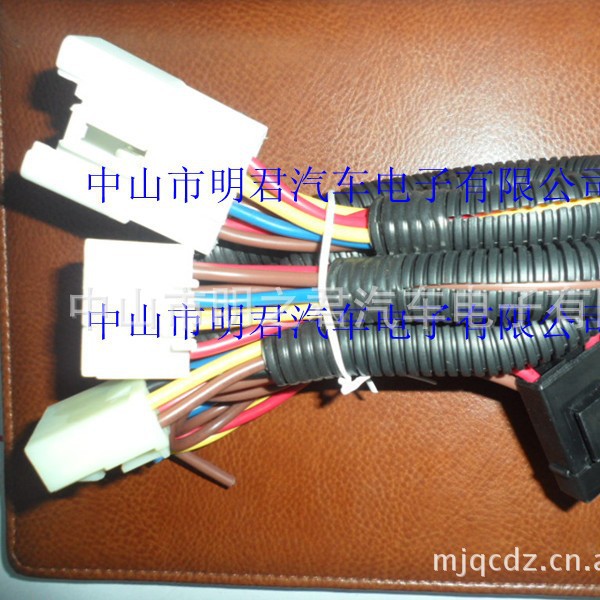 点火开关线束，福特福克斯嘉年华一键启动线材，原车锁头接头线束