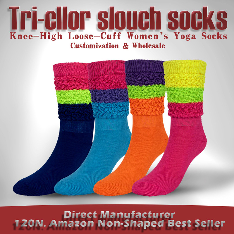 European and American Best-Selling Women's Long Yoga Slouch Socks, Loose and Relaxed Cross-Border Three-Color Bubble Socks European and American Best-Selling Women's Long Yoga Slouch Socks, Loose and Relaxed Cross-Border Three-Color Bubble Socks