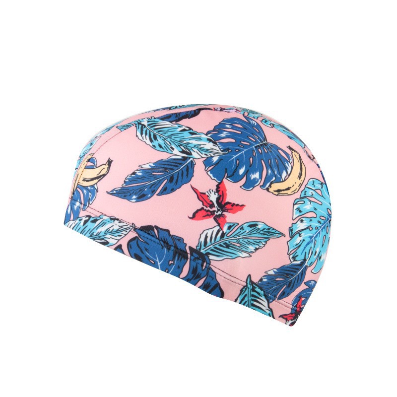 Gorro de Natación de Tela de Secado Rápido de Poliéster Estampado image 23