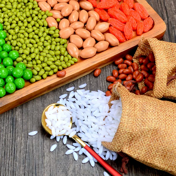 1:1 simulation grain dried fruit beans model 100g mung bean red bean peanut Rice display props wholesale