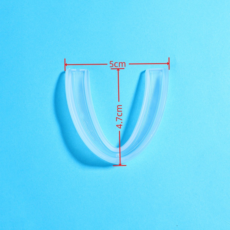 Sanda caliente que forma los apoyos boxeo baloncesto anti-ronquidos anti-molar apoyos tirantes transfronterizos de protección dental deportiva para niños vendedores calientes