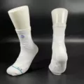 Small Logo ST White Blue Mid