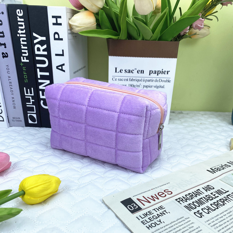 Pillow, purple pencil case