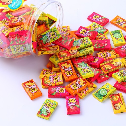 Large Bubble Gum in Bucket—Perfect Birthday Gift! Green Arrow Chewing Gum Wholesale, Fresh Breath Guaranteed—Official Flagship Store