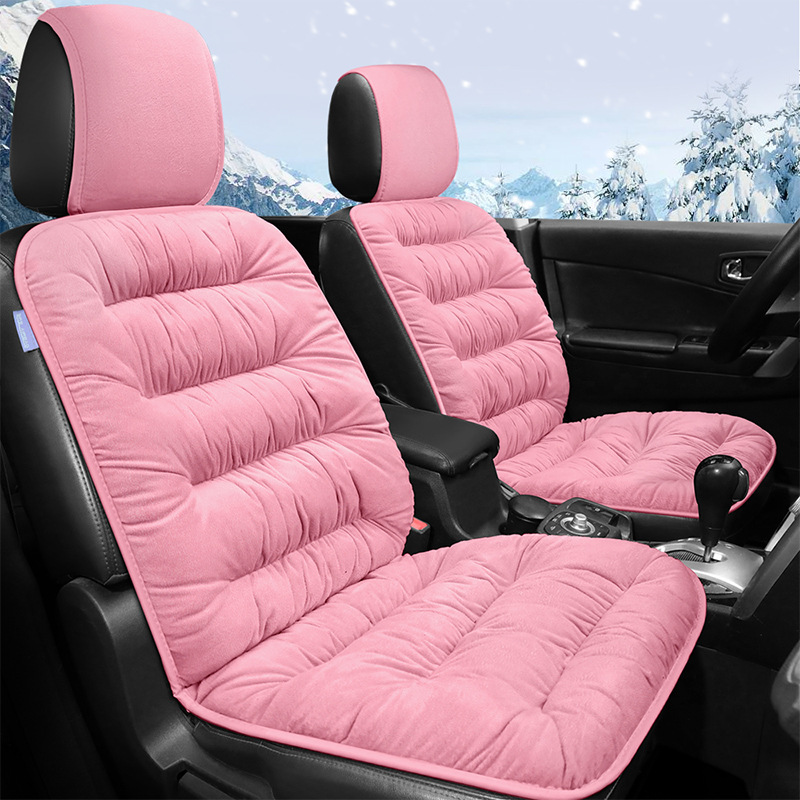 Winter Warm Seat | Universal Seat cushion, seat cover - sakura-pink-single-seat-universal
