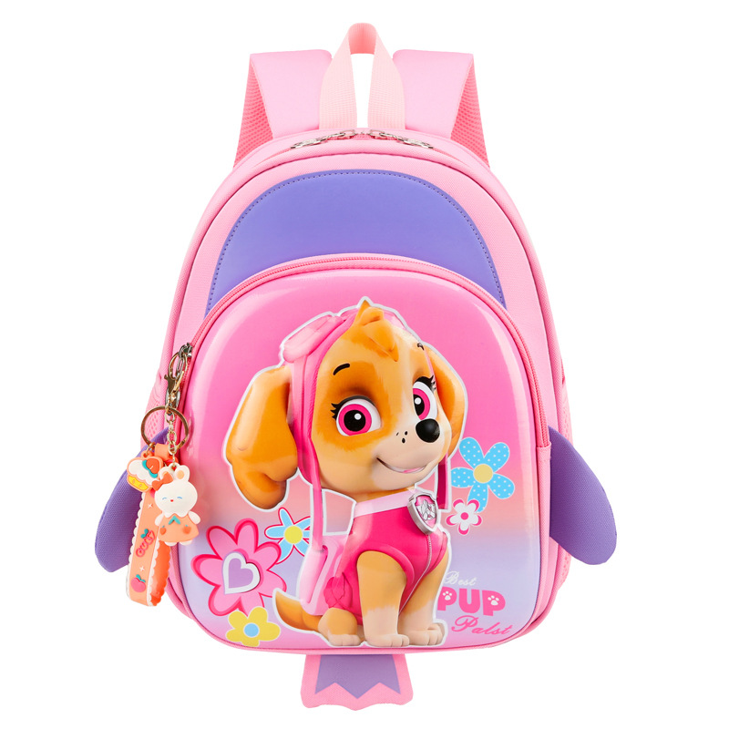 Mochila de jardín de infantes 3 - 6 años de edad Mochila para niños, mochila de cartón de dibujos animados, mochila de cáscara dura para niños y niñas
