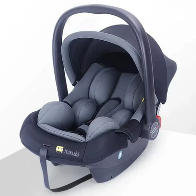 Baby Basket Type Car child safety seat - gray