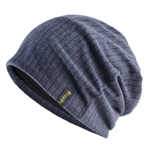 Spring and Autumn thin men's fashion turtleneck hat head covering hat youth student summer casual head scarf hat street cold hat