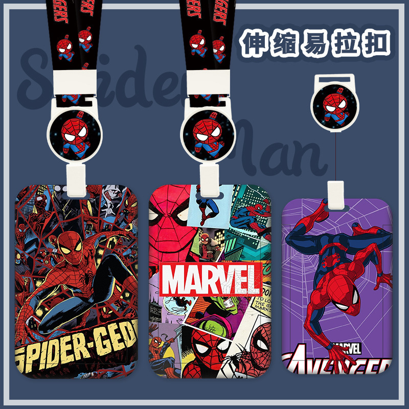 Cartoon campus student meal card bus card holder work permit staff lanyard traffic subway access control card holder pick-up card holder Cartoon campus student meal card bus card holder work permit staff lanyard traffic subway access control card holder pick-up card holder