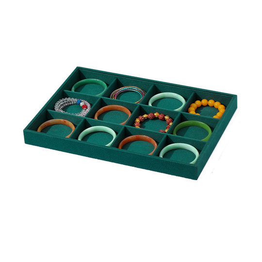 Bracelet display tray Jewelry necklace pendant jewelry storage box large capacity earrings bracelet display props