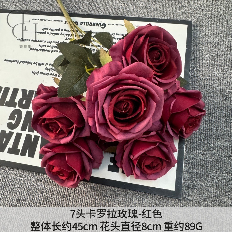 Siete rosas Carola
