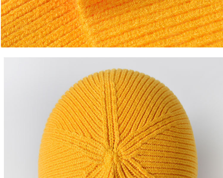 Bonnets d'oreilles thermiques épais tricotés pour l'hiver, chapeaux d'extérieur résistants au froid pour hommes et femmes, chapeaux en laine de couleur unie et couvre-chefs._voghion.com