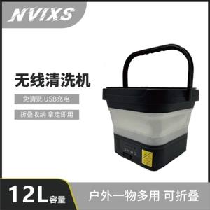 Nvixs Portable Cleaning Machine Air Conditioner Window Sill Home Vehicle Cleaning Wireless Lithium Battery