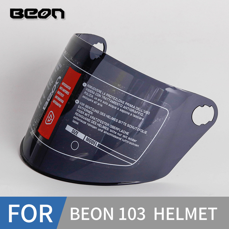 BEON casco B- 102 B- 103 casco lente de parabrisas de lente alargada, otros cascos no están disponibles